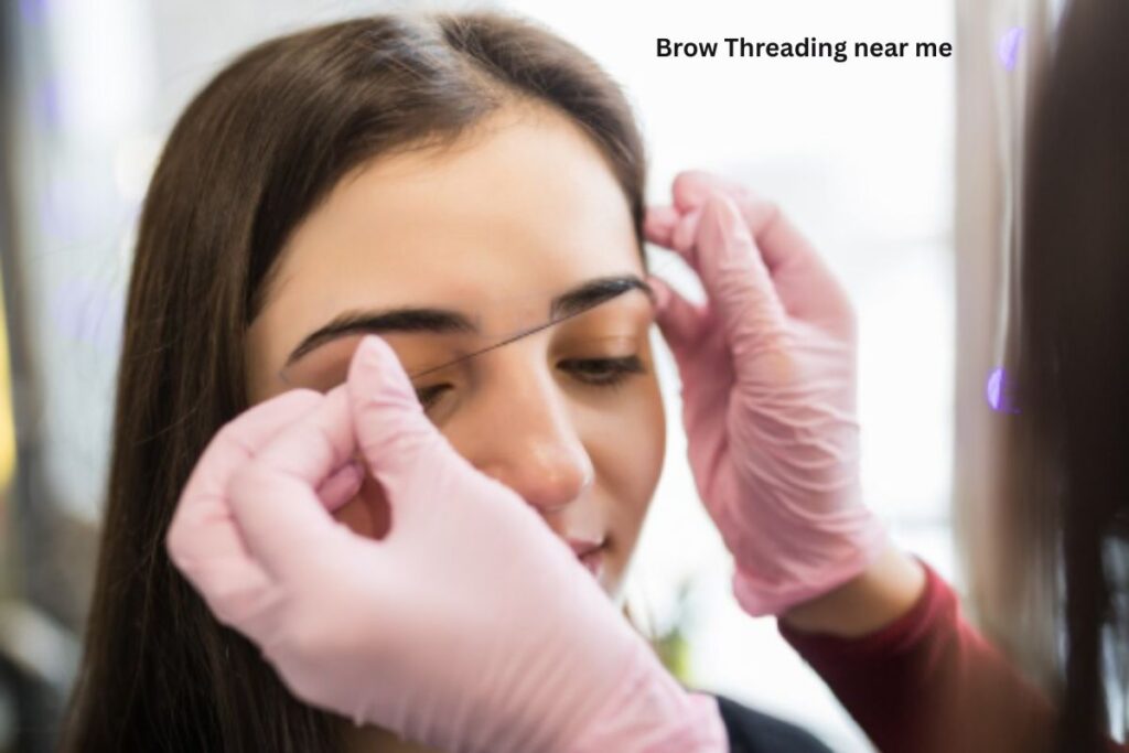 brow threading near me