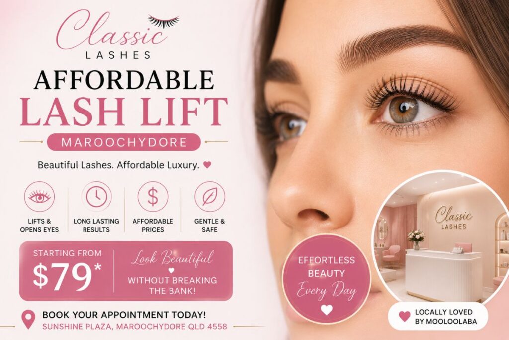 Affordable Lash Lift Maroochydore