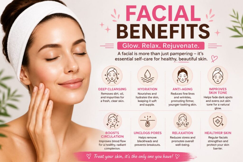Facial Benefits