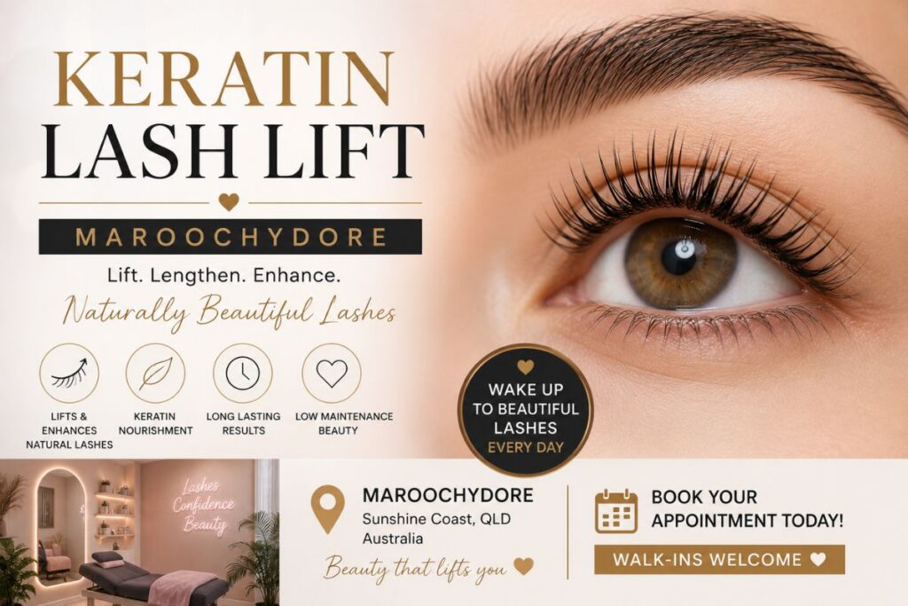 Keratin Lash Lift Maroochydore