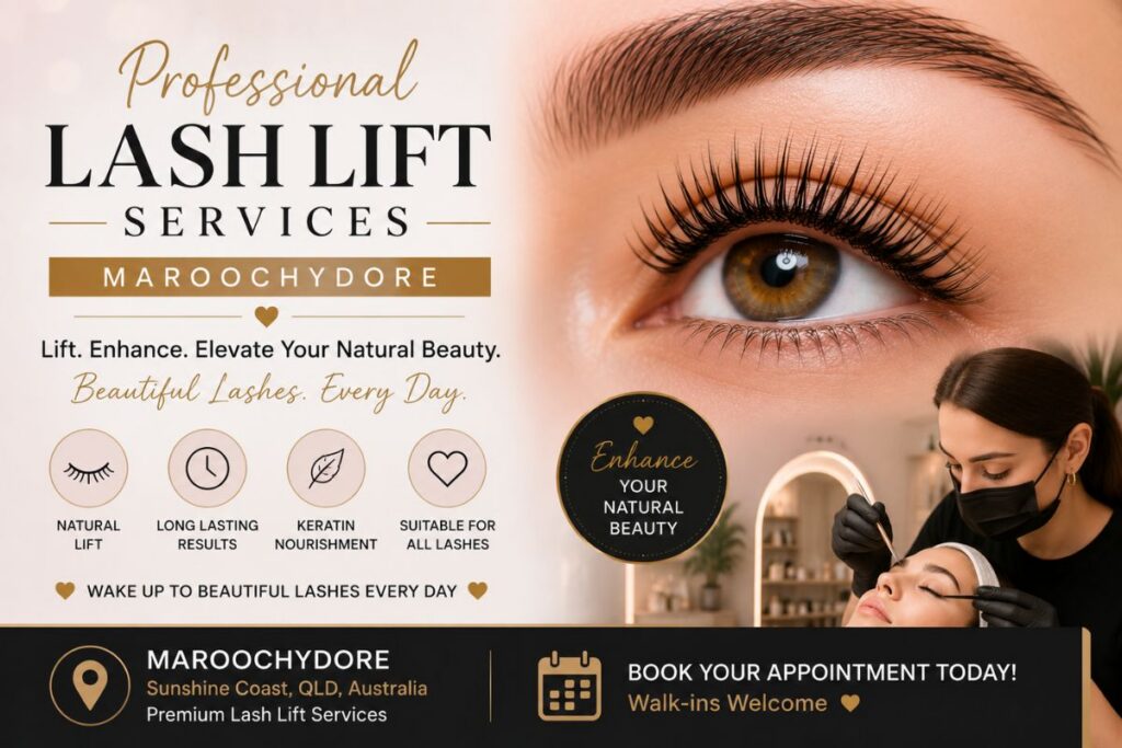 Professional Lash Lift Services Maroochydore